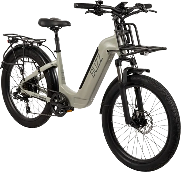 "A photo of an e-bike named the buzz cerana 2"