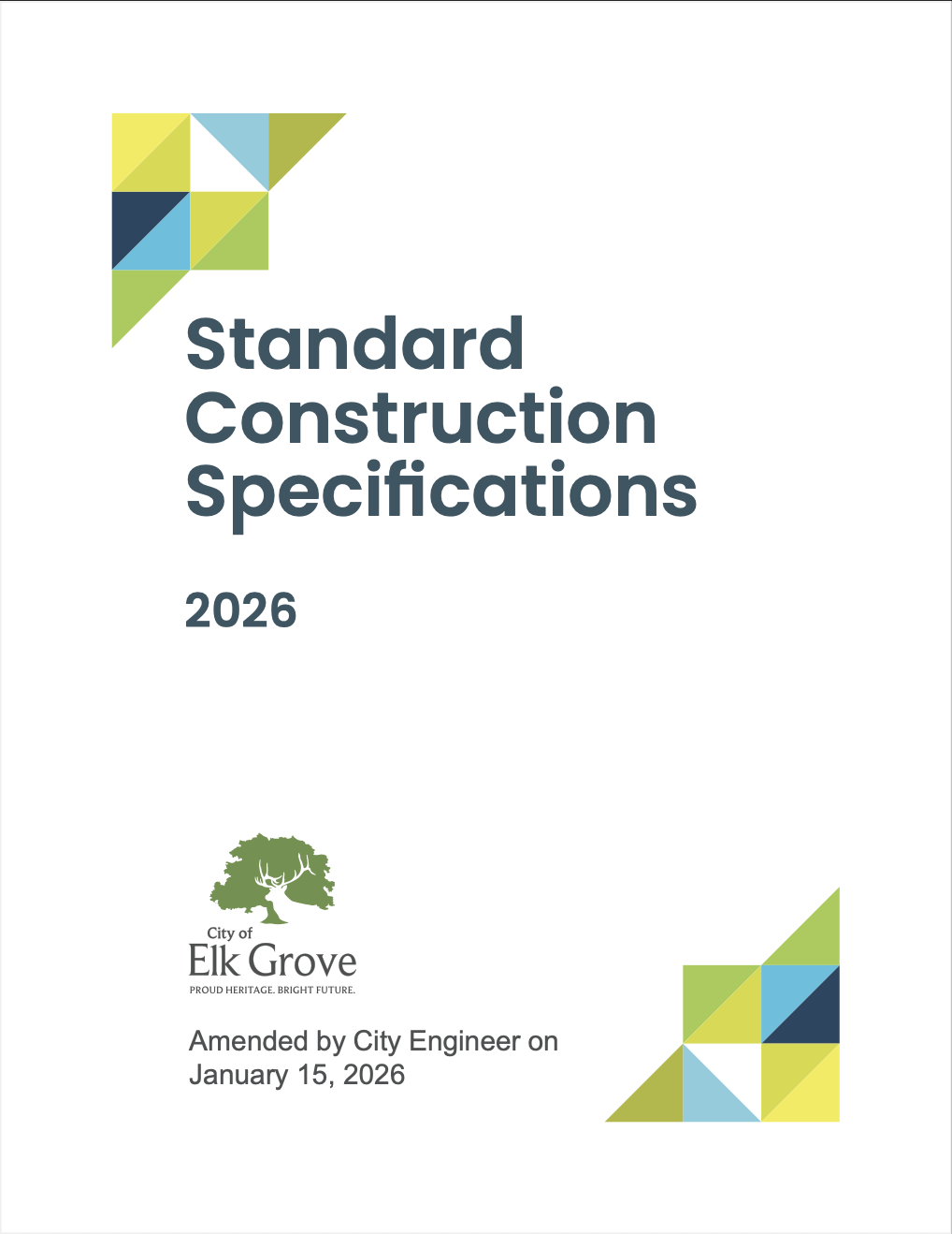 cover of construction standards