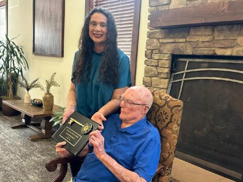 Everett Bradley Key to City Presentation